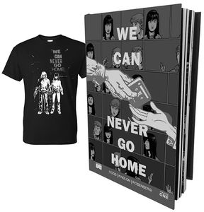 [We Can Never Go Home: Volume 1 (Hardcover & T-Shirt Bundle - Medium) (Product Image)]