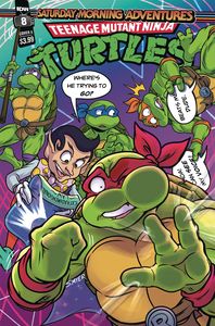 [Teenage Mutant Ninja Turtles: Saturday Morning Adventures 2023 #8 (Cover A Myer) (Product Image)]