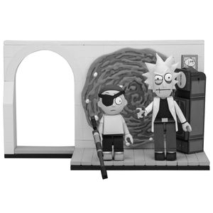 [Rick & Morty: Small Construction Set: Evil Rick & Morty (Product Image)]