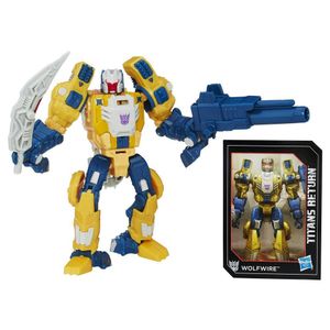 [Transformers: Generations: Action Figure: Titans Return: Deluxe Wolfwire (Product Image)]