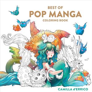 [Best Of Pop Manga: Colouring Book (Product Image)]