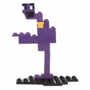 [Five Nights At Freddy's: 8-bit Buildable Figure: Purple Guy (Product Image)]