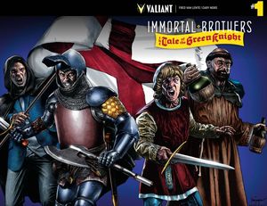 [Immortal Brothers: Green Knight #1 (Cover B Suayan Wraparound) (Product Image)]