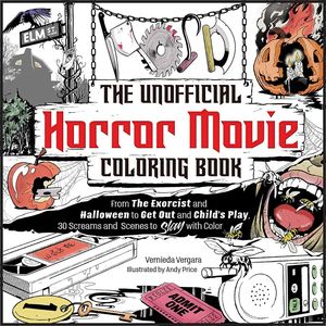 [The Unofficial Horror Movie Coloring Book (Product Image)]