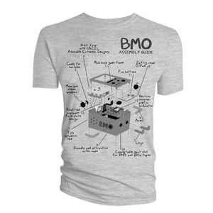[Adventure Time: T-Shirt: BMO Assembly (Product Image)]