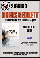 [Chris Beckett Signing Mother of Eden (Product Image)]