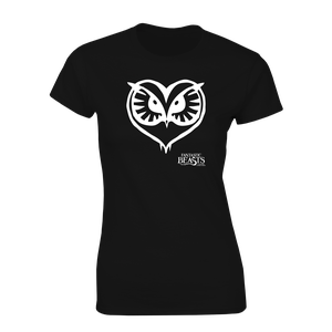 [Fantastic Beasts: Women's Fit T-Shirt: Owl Icon (Product Image)]