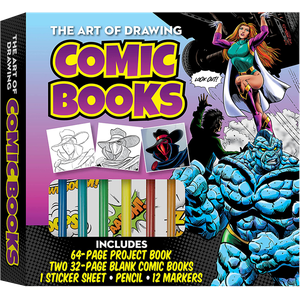 [The Art Of Drawing Comic Books Kit (Hardcover) (Product Image)]