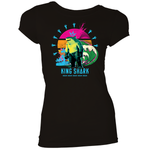 [The Suicide Squad: Women's Fit T-Shirt: King Shark (Product Image)]