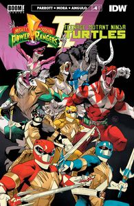 [Mighty Morphin Power Rangers/Teenage Mutant Ninja Turtles II #4 (Cover A Mora) (Product Image)]