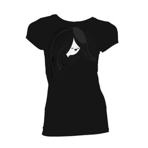 [Adventure Time: T-Shirts: Marceline Face (Skinny Fit) (Product Image)]