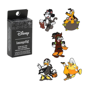 [Disney: Loungefly Enamel Blind Box Pin Badge: Mickey Mouse & Friends Halloween (Product Image)]