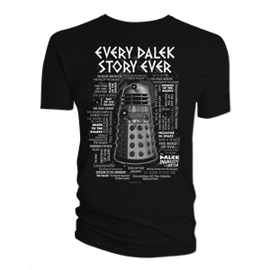 [Doctor Who: 60th Anniversary Diamond Collection: T-Shirt: Every Dalek Story Ever!  (Product Image)]
