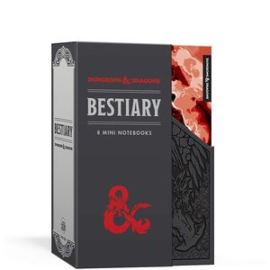 [Dungeons & Dragons: Bestiary Notebook Set (8 Mini Notebooks) (Product Image)]