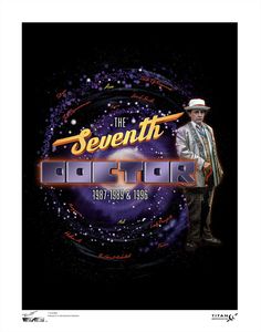 [Doctor Who: The 60th Anniversary Diamond Collection: Art Print: Seventh Doctor (Product Image)]