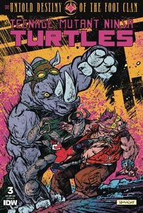 [Teenage Mutant Ninja Turtles: Untold Destiny Of Foot Clan #3 (Cover B Catalan) (Product Image)]