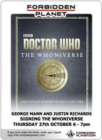 [George Mann and Justin Richards Signing The Whoniverse (Product Image)]