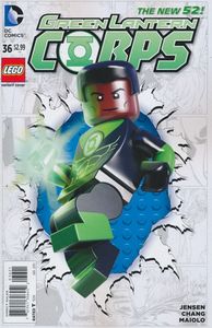 [Green Lantern Corps #36 (Lego Variant Edition) (Godhead) (Product Image)]