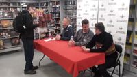 [Patrick Ness, James Goss and Guy Adams Signing (Product Image)]