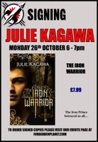 [Julie Kagawa Signing The Iron Warrior (Product Image)]