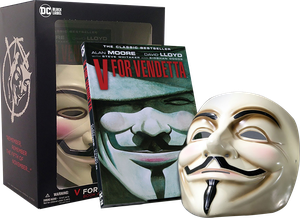 [V For Vendetta: Book & Mask Set (New Printing) (Product Image)]