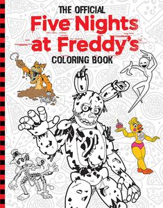 [Official Five Nights At Freddy's Colouring Book (Product Image)]