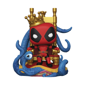 [Marvel: Deluxe Pop! Vinyl Figure: King Deadpool On Throne (PX Exclusive) (Product Image)]