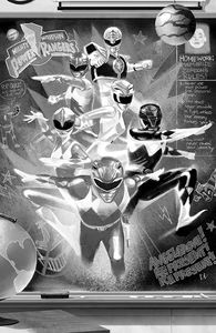 [Mighty Morphin #13 (Cover G Del Mundo Reveal Chalk Virgin Variant) (Product Image)]
