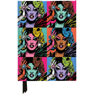 [Flame Tree Notebooks: The Art Of Drag: Foiled Journal (Hardcover) (Product Image)]