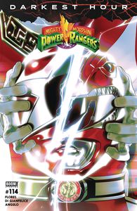 [Mighty Morphin Power Rangers #114 (Cover C Helmet Variant Montes) (Product Image)]