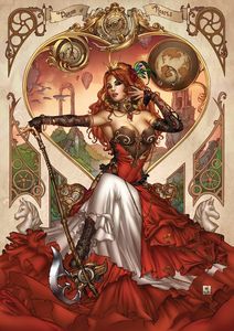 [Grimm Fairy Tales: Steampunk Alice In Wonderland (Cover C Krome) (Product Image)]