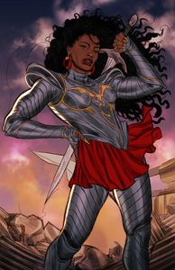 [Nubia & The Justice League: Special: One-Shot #1 (Cover C Joshua Sway Swaby Nubia 50th Anniversary Card Stock Variant) (Product Image)]