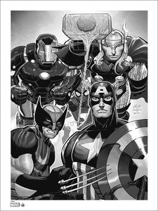 [Marvel: Giclee Print: Avengers 2 By John Romita Jr (Signed & Numbered) (Product Image)]