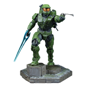 [Halo Infinite: PVC Statue: Master Chief With Grappleshot (Product Image)]