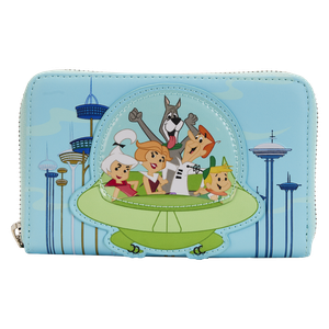[The Jetsons: Loungefly Zip Around Wallet: Spaceship (Product Image)]