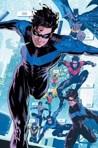 [Nightwing: Year One: 20th Anniversary Deluxe Edition (Direct Market Exclusive Dan Mora Variant Hardcover) (Product Image)]