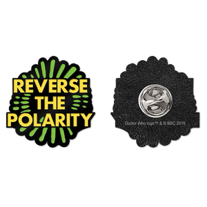 [Doctor Who: The 60th Anniversary Diamond Collection: Enamel Pin Badge: Reverse The Polarity (Product Image)]