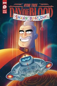 [The cover for Star Trek: Day Of Blood: Shaxs' Best Day #1 (Cover A Charm)]