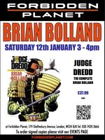 [Brian Bolland Signing Judge Dredd: The Complete Brian Bolland (Product Image)]
