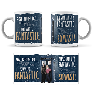 [Doctor Who: The 60th Anniversary Diamond Collection: Mug: Fantastic (Product Image)]