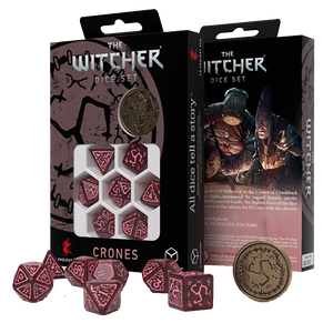 [The Witcher: Dice Set: Crones - Whispess (Product Image)]
