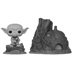 [Star Wars: The Empire Strikes Back: Pop! Town Bobblehead: Dagobah Yoda With Hut (Product Image)]