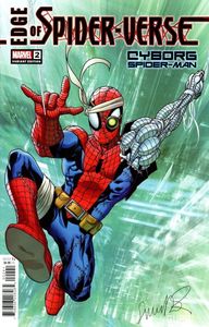 [Edge Of Spider-Verse #2 (Salvador Larroca Cyborg Spider-Man Variant) (Product Image)]