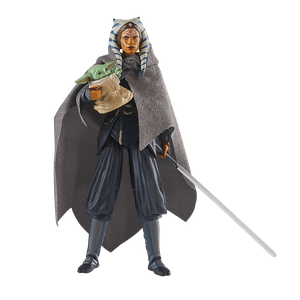[Star Wars: The Mandalorian: Deluxe Vintage Collection Action Figures: Ahsoka Tano & Grogu (Product Image)]