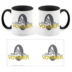 [Star Trek: Voyager: Mug: 25th Anniversary Logo (Product Image)]