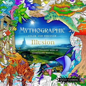 [Mythographic Colour & Discover: Illusion: An Artist's Colouring Book (Product Image)]