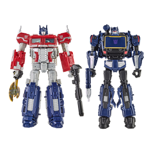 [Transformers: Reactivate: Action Figure 2-Pack: Optimus Prime & Soundwave (Product Image)]