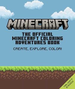 [The Official Minecraft Colouring Adventures Book (Product Image)]