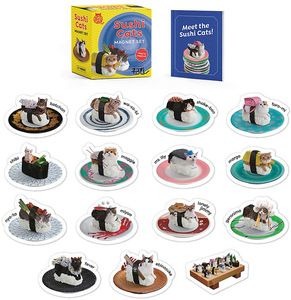 [Sushi Cats: Magnet Set: They're Magical! (Product Image)]