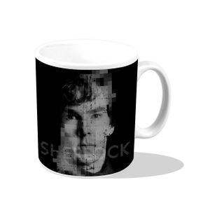 [Sherlock: Mug: Sherlock Pixelated (Product Image)]